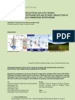 Hydrogen Production Via Cpv/soec Electrolysis Integrated As Stage I Reactor in The Haber-Bosch Ammonia Synthesis