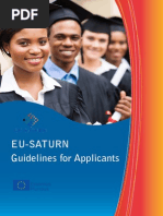 Download Guidelines for Applicants by EUSATURN SN184129634 doc pdf