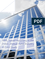 XBRL based reporting in the Indian Mutual Fund Industry 