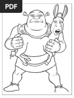 Shrek - Coloring Book PDF