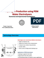 PEM Water Electrolyzers: Modeling, Simulation and Experimental Analysis