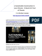 39 Steps to Sustainable Construction in Mediterranean Climate E Book E Tool of Thumb