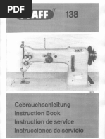 Pfaff 130 Manual | Sewing Machine | Sewing