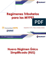 Regimenes Tributarios MYPES.ppt