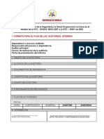 Formatos Modelos para Las Auditorias Internas Del SGI)