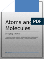 Atoms and Molecules
