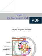 Unit I DCMachine