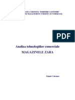 Proiect Tehnologii Comerciale - Magazinele Zara.doc