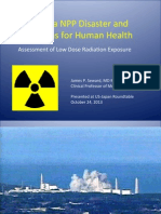 Fukushima NPP Disaster and Implications For Human Health