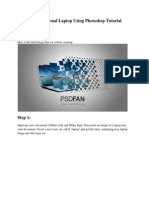 Design A Professional Laptop Using Photoshop Tutorial PDF