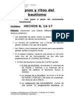 Tema 4 - Signos y Ritos Del Bautizo