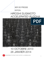 Exposition Hiroshi Sugimoto - Dossier de Presse