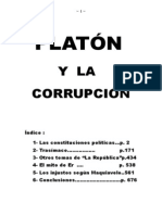 Platón y la corrupción