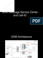 Short Message Service Center and Cell-ID