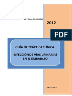 Guia Infección de Vías Urinarias, Guía de Práctica Clínica