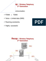 2G Wireless Recap: GSM, Roaming & SMS