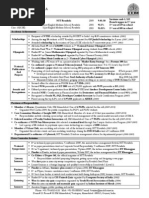 IIM Resume Template Guide | PDF