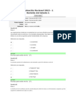 Evaluación Nacional 2013-Fundamentos de Administración