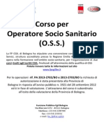 Volantino Corso Oss - CGIL PDF