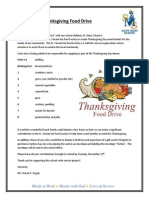 Thanksgiving Food Drive