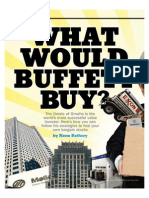 What Would Buffet Buy PDF