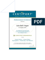 Julie Hagan Ic3 Computing Fundamentals