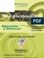 Taller Blackboard IM