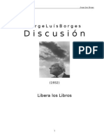 Borges, Jorge Luís - Discusión