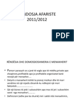 Vendosja Afariste PDF