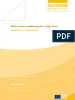 Eurostatistics-Work Session On Demographic Projections-2007