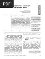 História do curso de Biblioteconomia no Brasil