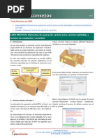 Elementos de separación vertical entre recintos en Tekton