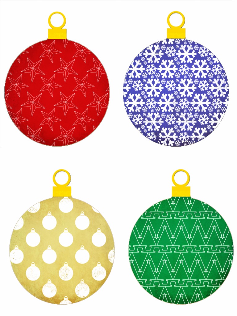 Ornaments Pattern PDF PDF Christmas Computing And Information