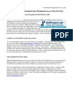 Dotproject Article PDF