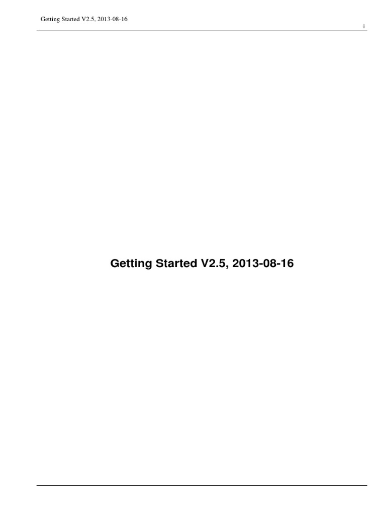 LinuxCNC Getting Started | PDF | Software | Computer Engineering