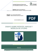 Ensayo 6 Propiedadindustrial Patentes Marcas Modelos