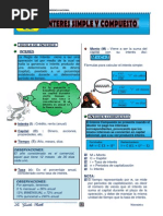 TEMA 05 INTERES SIMPLE Y COMPUESTO 4º AÑO PIN