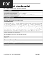 plantilla plan unidad
