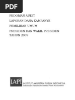 Download Buku Pedoman Audit Dana Kampanye Pilpres 2009 by Bambang Purwantoro SN18431054 doc pdf