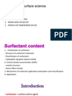 Colloid and Surface Science