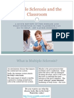 Multiple Sclerosis and The Classroom