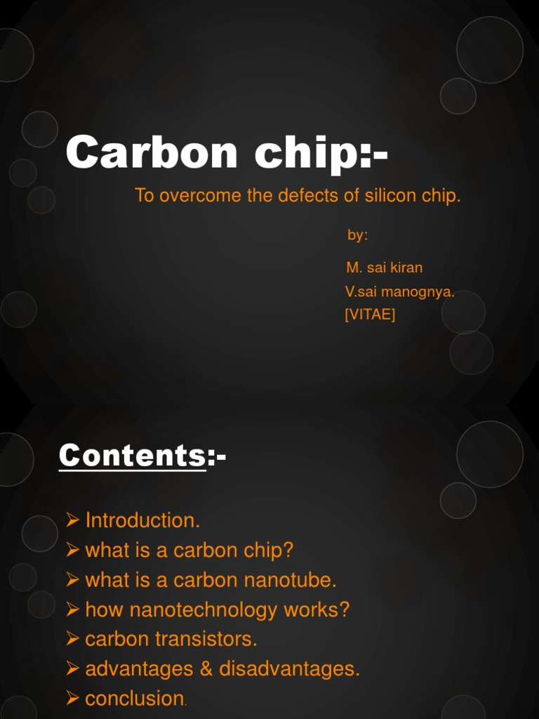 Carbon Chip PDF Graphene Integrated Circuit