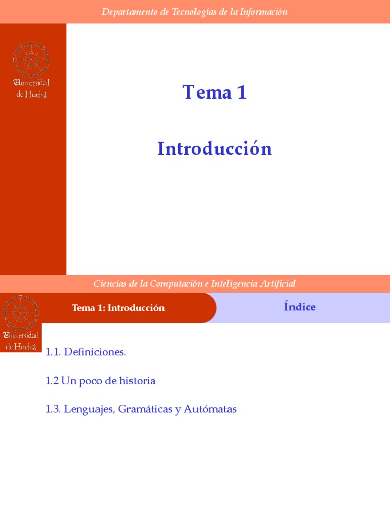 Tema 1 | PDF