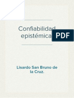 La confiabilidad epistémica .