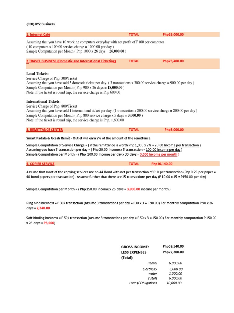 business plan template for notary public