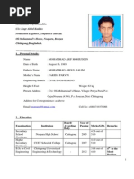  Mohammad Arif Mohiuddin CV FINAL