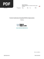 Practical Considerations in Fixed-Point FIR Filter Implem