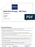 Deloitte Maverick - ABC Filter Entry Strategy