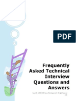 Frequently Asked Technical Interview Qs