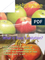 Food Sanitation 